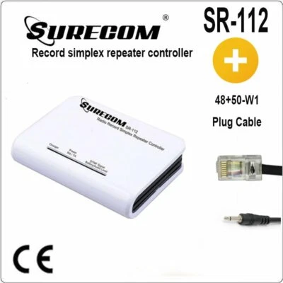 SURECOM SR-112+48-+50-W1 simplex repeater Controller For WOUXUN Mobile KG-920R - Image 1 of 4