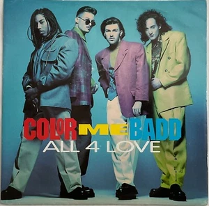 Color Me Badd - All 4 Love - 7” Vinyl Single - Picture 1 of 4
