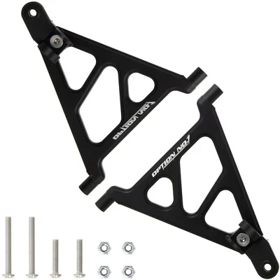 Juego de brazos inferiores delanteros de aluminio RC para fiambrera/saltamontes/hornet Tamiya CW-01 piezas Foto 1 de 4