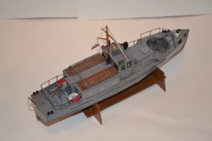 1:50 Scale Polish Kaszub Motorcycle Patrol Boat DIY PAPER Model Kit - Picture 1 of 8