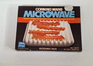 Corning Ware White Vintage Microwave Reversible Rack / Microwaves and Ovens - Picture 1 of 7