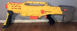 Nerf Longshot CS-6 SNIPER Blaster Dart Gun Yellow W/ Clip Tested Working - Picture 1 of 9