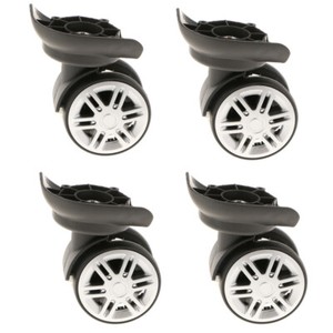 4Pcs Replacement Luggage suitcase wheel Swivel Caster Universal Wheel For Travel