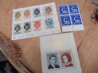F65 LOT Liechtenstein stamps royal wedding , Europa 50 & imperforate colored ??
