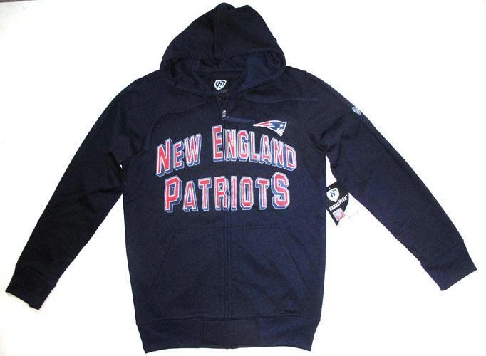 Sudadera con capucha cremallera completa XL para hombre G-III Hands High New England Patriots Foto 1 de 1