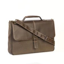 Boconi Bryant LTE Brokers Bag in Mahogany and Heather 223-9717