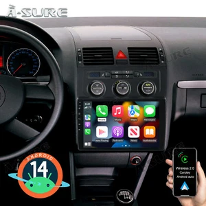 64G Android 14 Autoradio Carplay GPS Navi für VW Touran 1T 1T1 1T2 1T3 2003-2010 - Bild 1 von 15