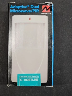 Napco C-100STLRE Adaptive Dual  Long Range Microwave/PIR/Motion detector. NEW - Image 1 of 4