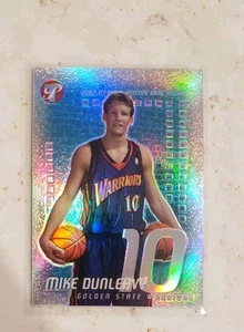 2002-03 Topps Pristine Mike Dunleavy Golden State Warriors Refractor RC SP 19/99 - Picture 1 of 3
