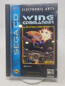 Wing Commander (Sega CD, 1994) CIB Complete W/ Manual Tested!