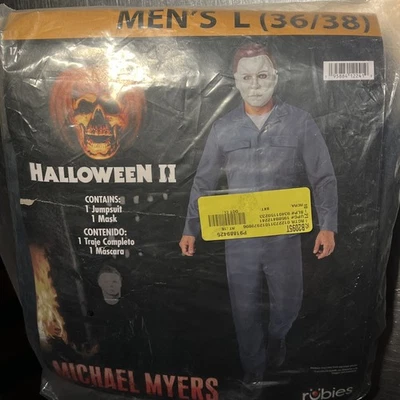 Disfraz de Halloween Michael Myers Adulto Estándar Cosplay Máscara y Mono Para Hombre’s L Foto 1 de 2