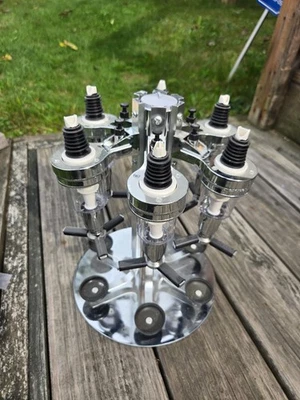 Dispensador giratorio de licor/vino Bar Master 6 botellas con soporte Foto 1 de 4