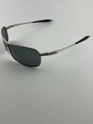 Oakley Crosshair 2.0 Lead Black Iridium Polarized Lens OO4044-03 Wire RARE - Image 1 of 4