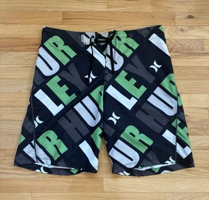 Hurley Herren Badehose Kordelzug Boardshorts Herren Gr. 38/XL - Bild 1 von 5