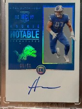 Aidan Hutchinson -2022 Panini Encased - Rookie Notable Signatures RC /50