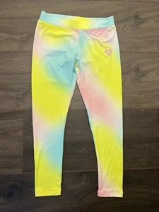 Hurley Girl's Ultra Soft Leggings Stretch Pastel Size Youth Large - 12/13 Years - Picture 1 of 3