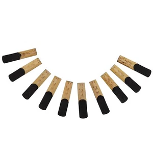 ReeDS 10Pcs/Set Soprano Saxophone Reeds Strength 1.5 Sax Woodwind1064 - Foto 1 di 8