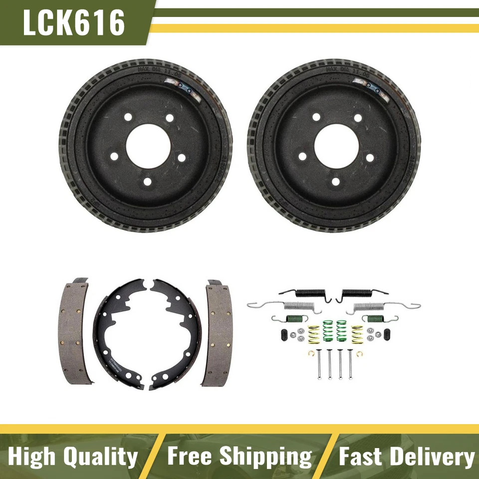 Tambores de freno traseros y zapatas de freno accesorios para Chevrolet C10 Suburban 1971-1975 Foto 1 de 4