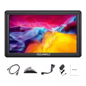 Feelworld S55 5.5 Inch IPS DSLR Camera Field Video Monitor 4K HDMI Focus Assist - Picture 1 of 12