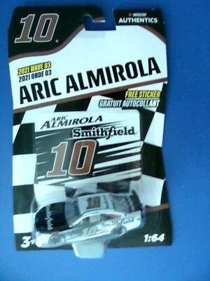 #10   ARIC ALMIROLA    Ford  Mustang   NASCAR   1:64 Car   2021   Wave   #03 - Image 1 of 4