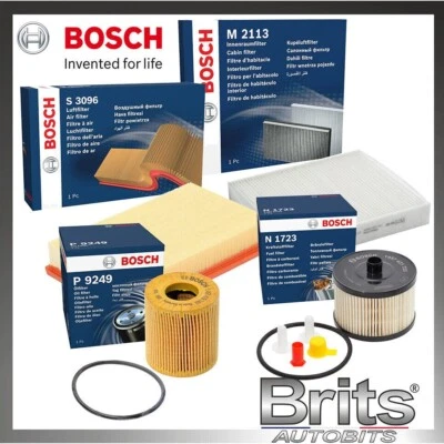 SERVICE KIT for VOLVO V50 (MW) 2.0 D DIESEL AIR OIL FUEL CABIN FILTERS 2004-2007 - Image 1 of 4