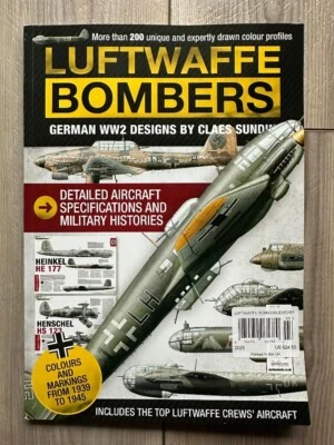 LUFTWAFFE BOMBERS German WWII Designs By Claes Sundin SPECIAL EDITION Magazine - Image 1 of 2