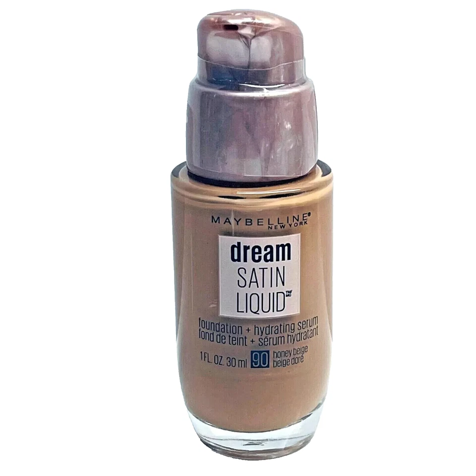NEW Maybelline Dream Satin Liquid Foundation 90 Honey Beige - Image 1 of 1