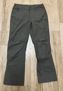 Kuhl Renegade Pants Boys Greenish Outdoor Hiking Zip Pockets Sz M-10/12 - Picture 1 of 15