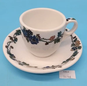 ThriftCHI ~ Shenango China Small Coffee Cup w Saucer - Picture 1 of 8