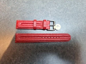 Geniune Red Shark Leder Universal Uhrenarmband Größe 18 (18 mm) - Bild 1 von 4