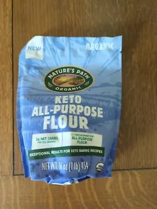 Keto Organic Flour - Nature's Path brand, 16 ounces, New, never used - Picture 1 of 2