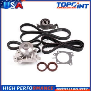 Timing Belt Kit with Water Pump for Mitsubishi Lancer 2.0L L4 SOHC "4G94" 02-07 - Picture 1 of 6