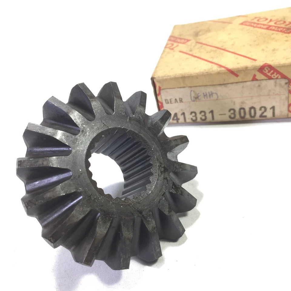 Engrenagem lateral diferencial traseira 41331-30021 Toyota genuína nova na caixa - Imagem 1 de 4