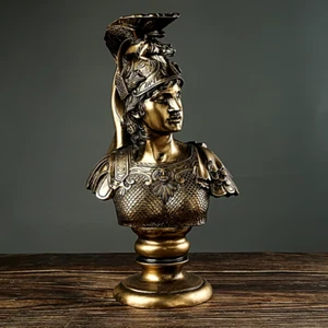 Europäische Retro Göttin Athena Harz Skulptur Kreative Dekoration Figur Dekor - Bild 1 von 8