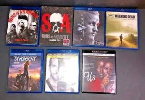 DVD BluRay Movie TV Series Horror Action Nature SOA Walking Dead Good U PICK - Picture 1 of 26