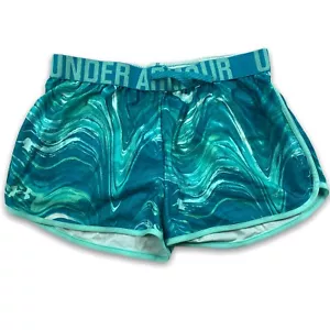 Under Armour Girls Marble Swirl Loose Fit Running Shorts Youth XL - Picture 1 of 3