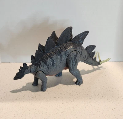 Jurassic World Stegosaurus Camp Cretaceous 14" inch Dinosaur 2020 - Изображение 1 из 4