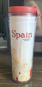 Taza de viaje Starbucks vaso España/España 2004 12 oz termo- café - Imagen 1 de 4