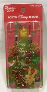 TOKYO Disney Resort GingerBread Mickey Minnie Strap Set Christmas Ginger #DD850 - Picture 1 of 1