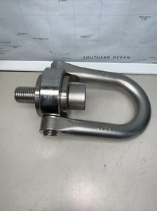 ACTEK STAINLESS HOIST RING 1-1/4” 7500 LB RATED LOAD AK37A-0872 - Picture 1 of 4