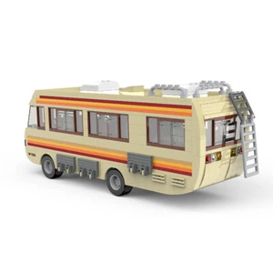 Kit de construcción de autocaravana Breaking Bad MOC-20606 para exhibición y colección 644 piezas - Imagen 1 de 11