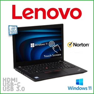 FAST LENOVO Touch Screen CORE i5 8th GEN LAPTOP 8GB RAM 256GB SSD WINDOWS 11 Pro - Picture 1 of 6