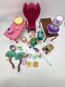 Disney Store Alicia País de las Maravillas Fiesta del Té Sombrerero Loco Juego de Muñecas Clásicas INCOMPLETO - Imagen 1 de 5