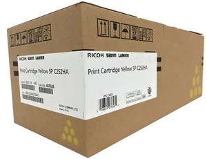 Genuine Ricoh 407656 Yellow Toner Cartridge - NEW SEALED - Picture 1 of 1