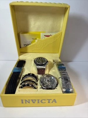 INVICTA 2934 / 2935 I36 3 Bands 6 Bezels 45mm Stainless Steel Diver Chronograph - Image 1 of 4
