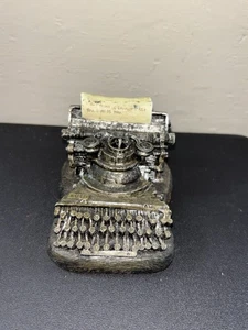Vtg Resin Typewriter for  Decoration or Paperweight, Collectible Item. - Picture 1 of 5
