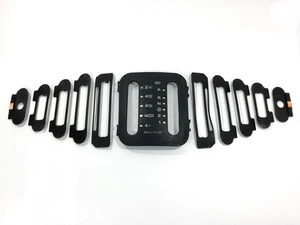 1999-2004 JEEP GRAND CHEROKEE SELEC-TRAC Shifter Plate Bezel Set Complete ~READ~ - Picture 1 of 9