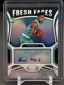 2020-21 Panini Certified Vernon Carey Jr. Rookie RC Auto Autogramm Fresh Faces - Bild 1 von 2