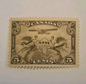 Canada Scott C1 Allegory Of Flight Airmail 1928 F-VF MNH (2) - Picture 1 of 1