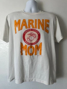 Vintage 90s Marine Corps “Marine Mom” T-Shirt XL Single Stitch USA Made - Picture 1 of 11